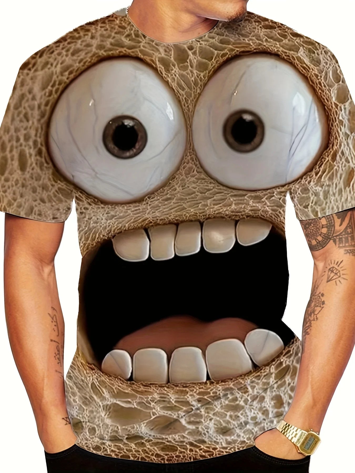 Munchies open mouth shirt